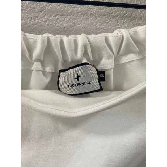 Tuckernuck White Off-Shoulder Blouse - Picture 3 of 8